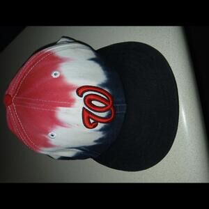 Washington Nationals baseball snapback hat,one size,good used condition